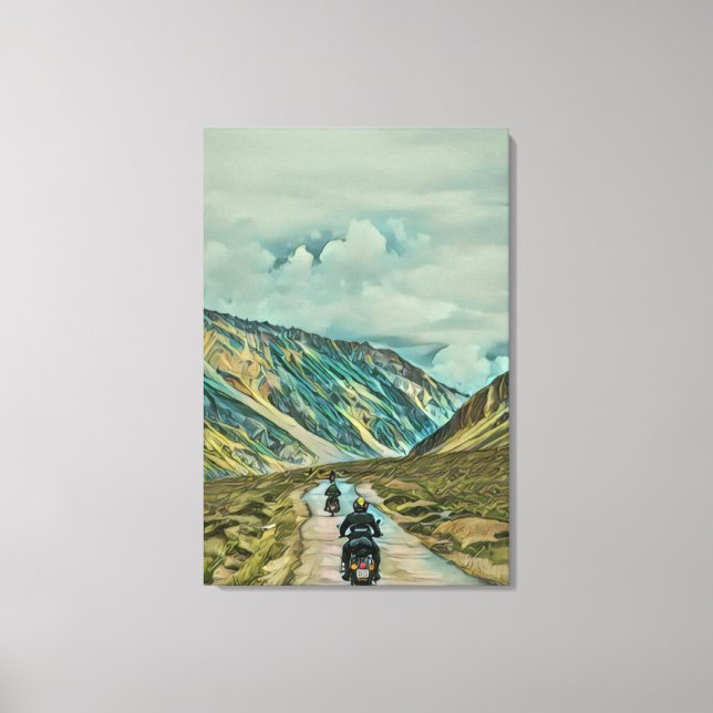Toile Cadeaux pour motocycliste (Recto)