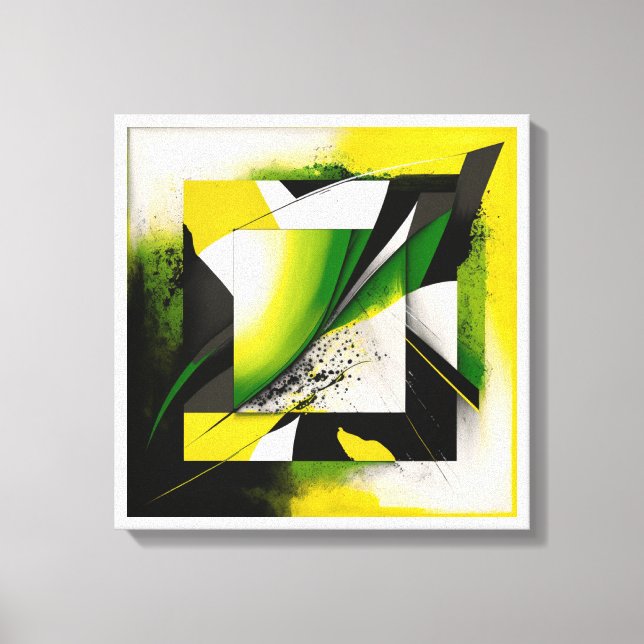 Toile Cadre art abstrait (Recto)
