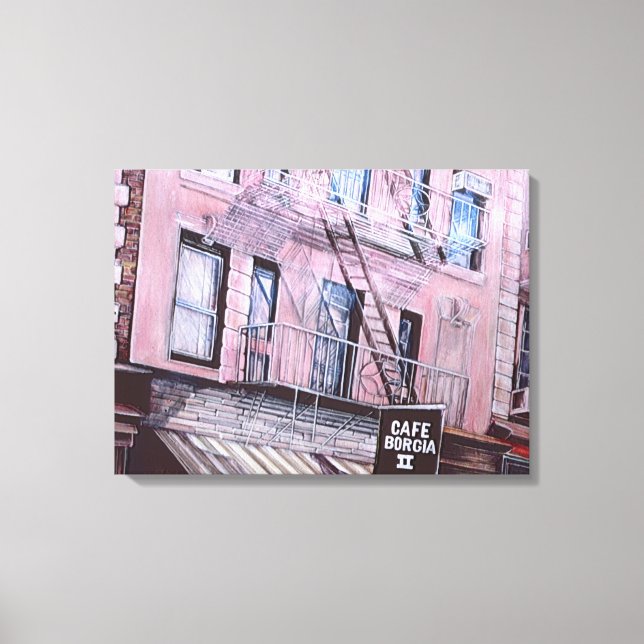 Toile Café Borgia (Recto)