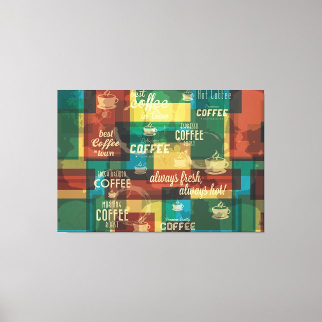 Toile Café chaud (Recto)