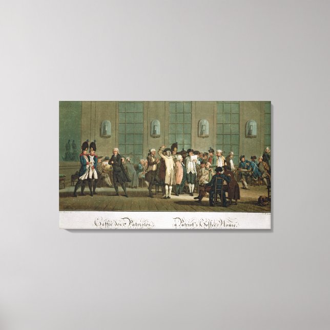 Toile Café d'un patriote (Recto)