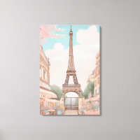 Café parisien avec Art Tour Eiffel