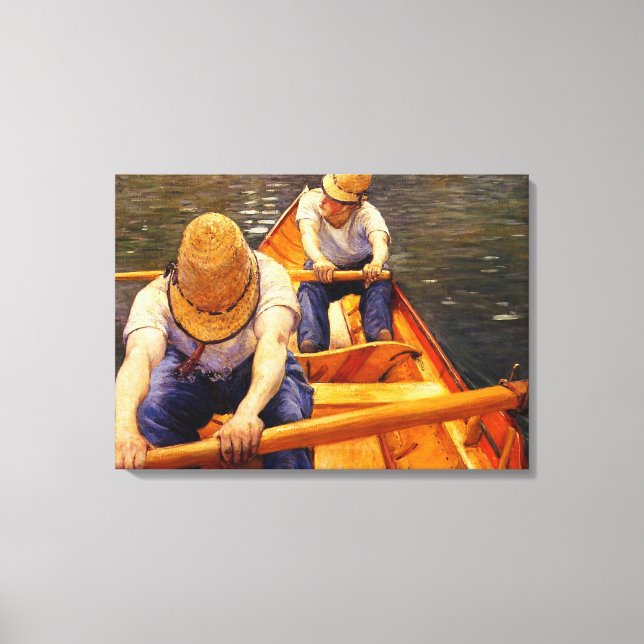 Toile Caillebotte - Oarsmen (Recto)