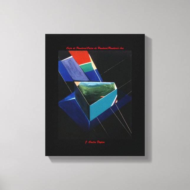 Toile Caisse de Pandora/Caixa de Pandora/Pandora's box (Recto)