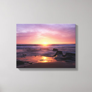 Toile Californie, San Diego, Sunset Cliffs, Sunset 4