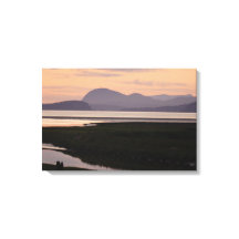 Camano Island, WA, au Sunset Wrapped Canvas