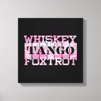 Camion rose Foxtrot Tango Whiskey Militaire