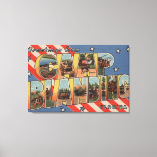 Toile Camp Blanding, la Floride - grandes scènes de