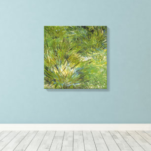 Toile Camps d'herbe par Vincent van Gogh