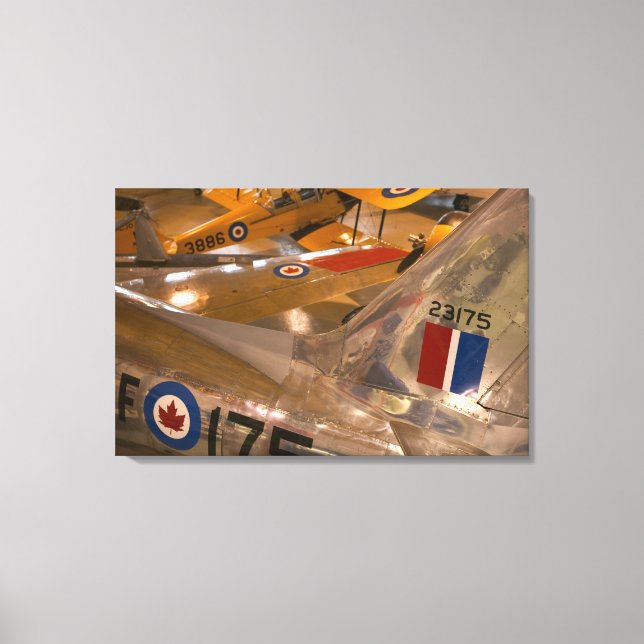 Toile Canada, Alberta, Calgary : Aero Space Museum (Recto)
