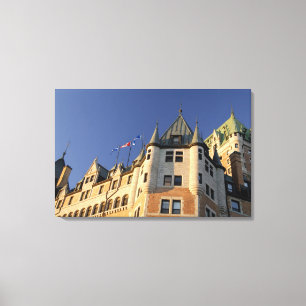 Toile Canada, Québec, Québec. Fairmont Chateau