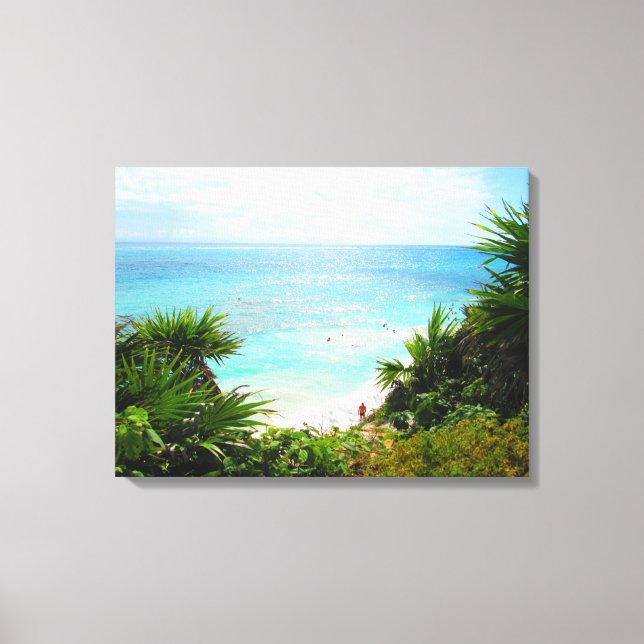 TOILE CANCUN, MEXIQUE N° 10 (Recto)