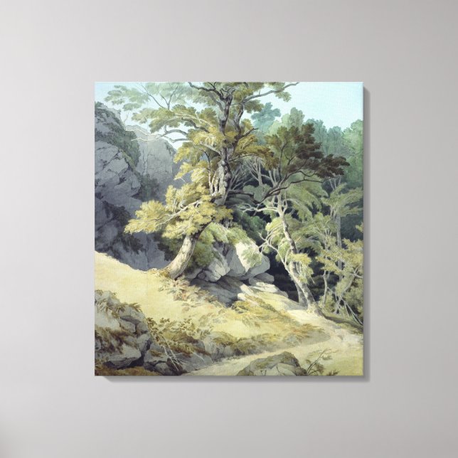 Toile Canonteign, Devon (Recto)