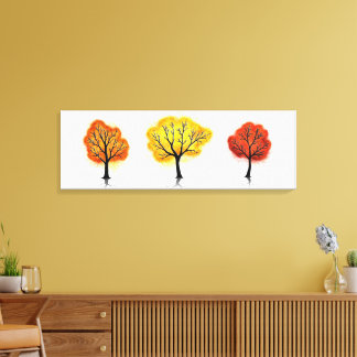 Toile Canopée céleste : Lueur d'automne -