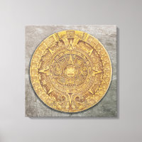 Canvas calendrier maya/aztèque mexicaine Imprimer
