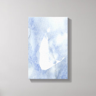 Toile Canvas d'aquarelle Nantucket