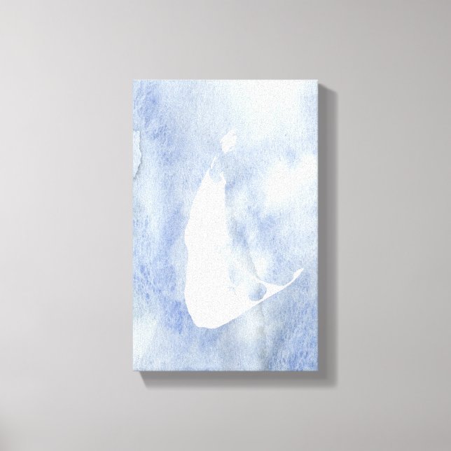 Toile Canvas d'aquarelle Nantucket (Recto)
