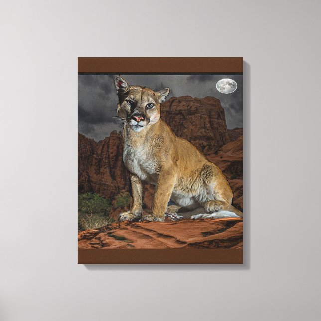 Toile Canvas de Cougar (Recto)