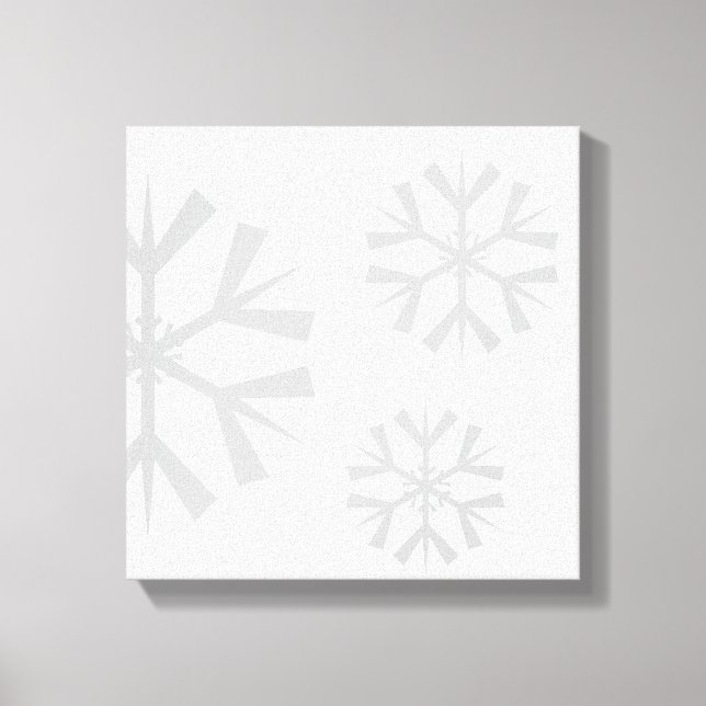 Toile Canvas de neige de vacances (Recto)