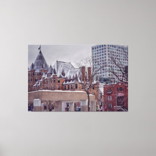 Toile Canvas des Beaux-Arts du Montréal historique