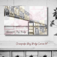 Canvas du drapeau du Maryland de Chesapeake Bay