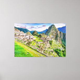 Toile Canvas Machu Picchu, Cuzco - Pérou