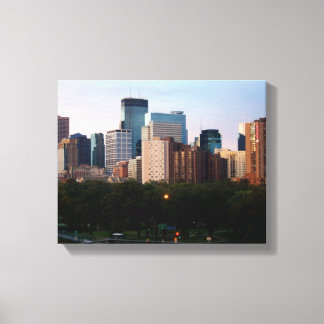 Toile CANVAS : Minneapolis, MN Skyline_