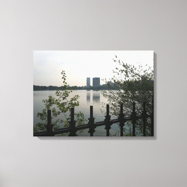 Toile Canvas photo du réservoir de Central Park (Recto)