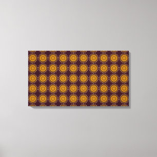 Toile Canvas Soleil Doré