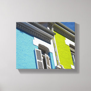 Toile Cape Town Bo-Kaap Afrique du Sud SA Architecture