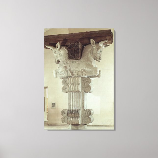 Toile Capitale dans le style persan (Recto)