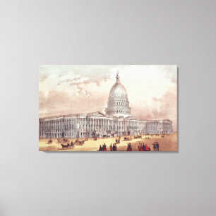 Toile Capitol des Etats-Unis, DC de Washington