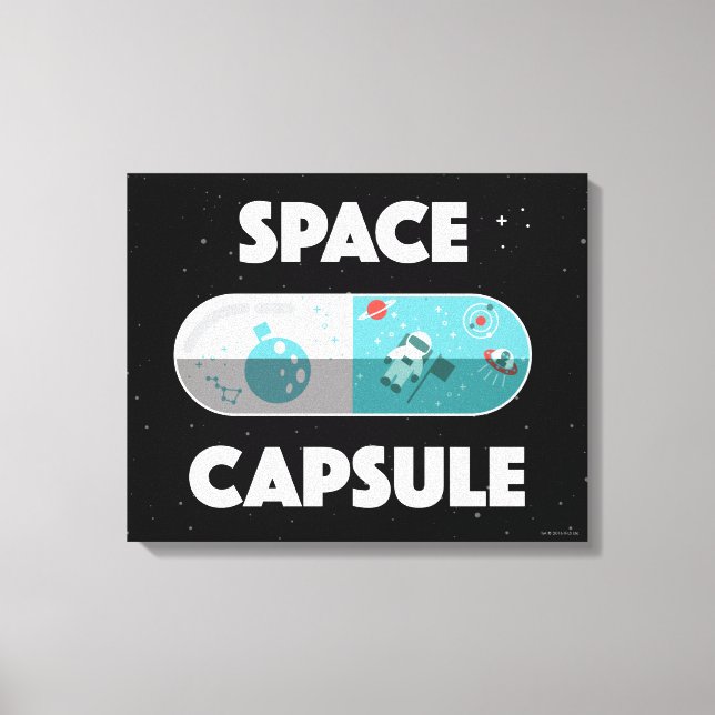 Toile Capsule spatiale (Recto)