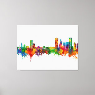 Toile Caracas Venezuela Skyline