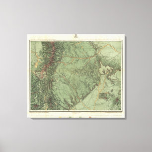 Toile Caractéristiques économiques du Colorado et du