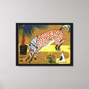 Toile Cardoso - Cheval Clown Salamandra