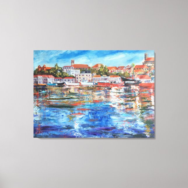 Toile Carénage de St. George's, Grenade (Recto)