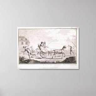 Toile Caricature de la richesse de Nouveaux, c.1795