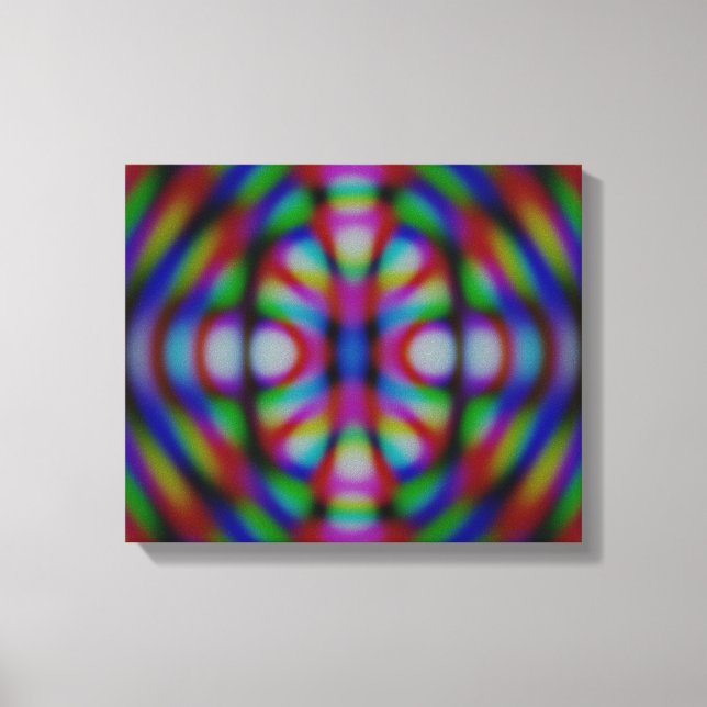 Toile Carnivale Abstrait (Recto)