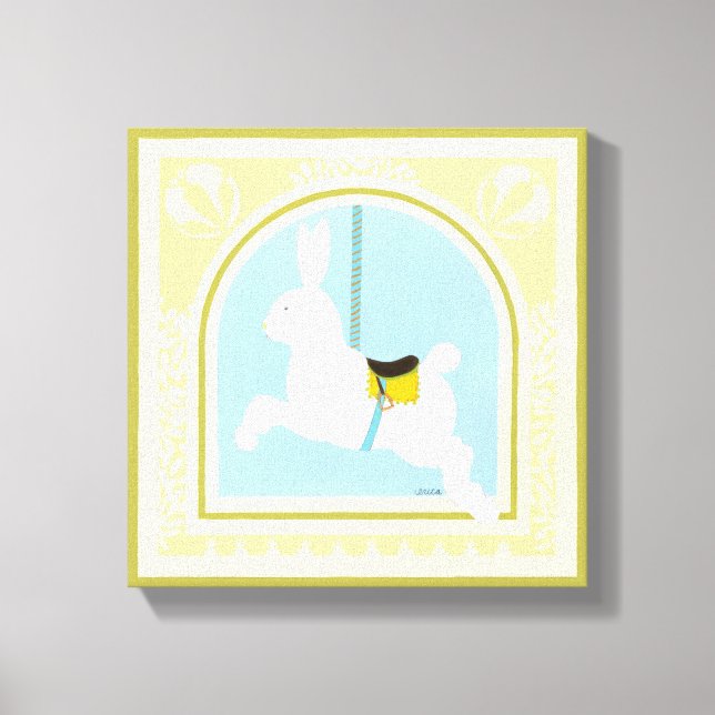 Toile Carousel Rabat par Juin Erica Vess (Recto)