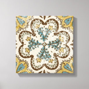 Toile Carré Batik II non inscrit