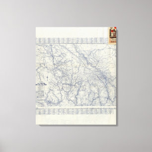 Toile Carte automatique 2 de traînées du fonctionnaire