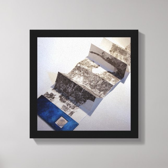 Toile Carte Blanche pour 1 Stylo en bout de course Impri (Recto)