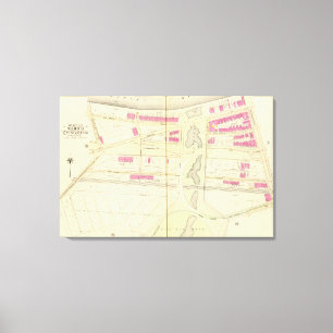 Toile Carte de Boston 19