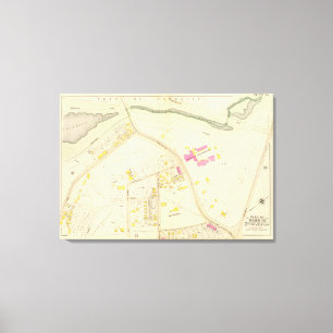 Toile Carte de Boston 8