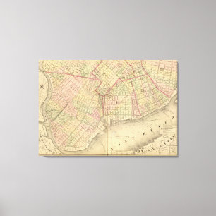 Toile Carte de Brooklyn de sec 1