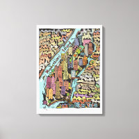 Carte de New York