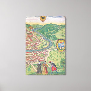 Toile Carte de Vienne
