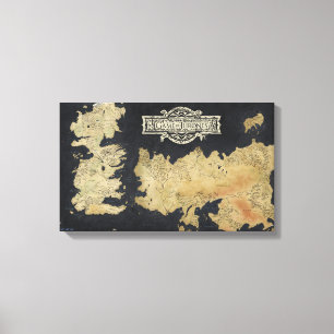 Toile Carte de Westeros