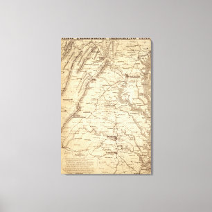 Toile Carte d'inscription de télégramme de guerre